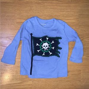 Baby GAP Pirate Waffle Knit Long Sleeve